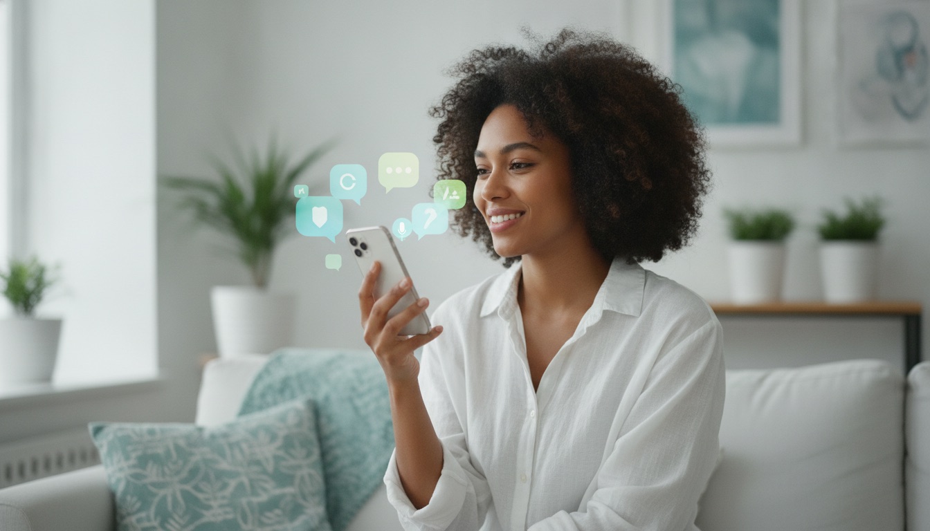 A patient speaking to AskMeddy in her own language